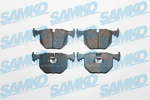 SAMKO 5SP1231 Комплект тормозных колодок,