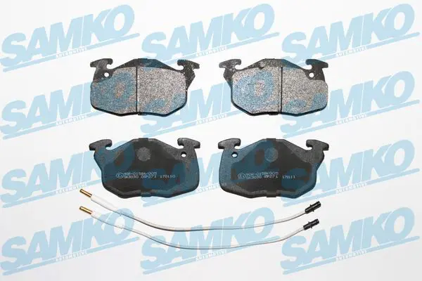 SAMKO 5SP271 Brake Pad Set, disc brake