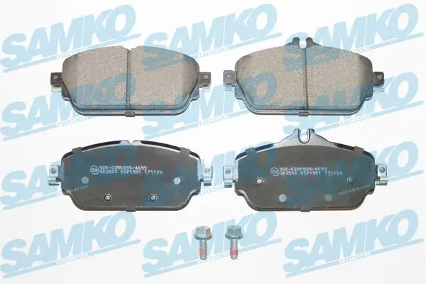 SAMKO 5SP1981 Колодки тормозные дисковые
