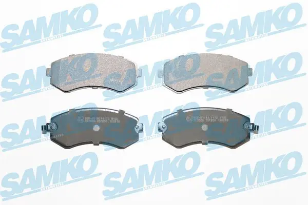 SAMKO 5SP856 Комплект тормозных колодок,