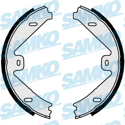 SAMKO 89840 Комплект тормозных колодок,