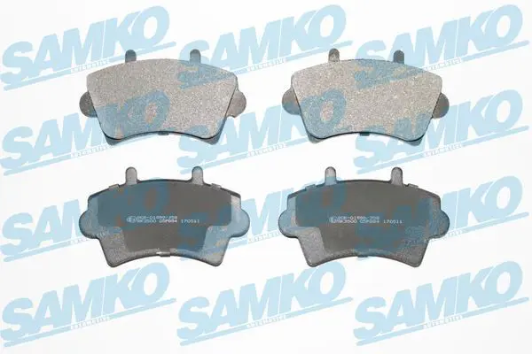 SAMKO 5SP884 Комплект тормозных колодок,