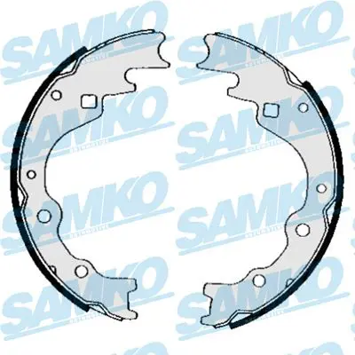 SAMKO 85450 Комплект тормозных колодок