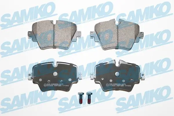 SAMKO 5SP1985 Колодки тормозные дисковые