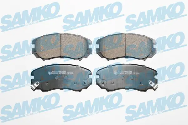 SAMKO 5SP1369 Комплект тормозных колодок,