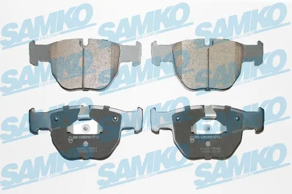 SAMKO 5SP909 5SP909 КОЛОДКИ ТОРМОЗНЫЕ ДИСКОВЫЕ