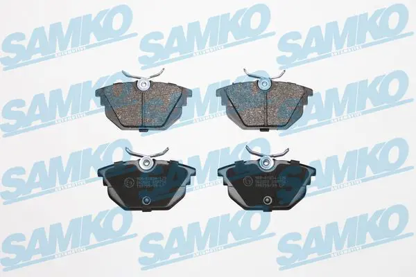 SAMKO 5SP736 Комплект тормозных колодок,