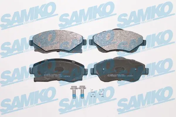 SAMKO 5SP1004 Комплект тормозных колодок,