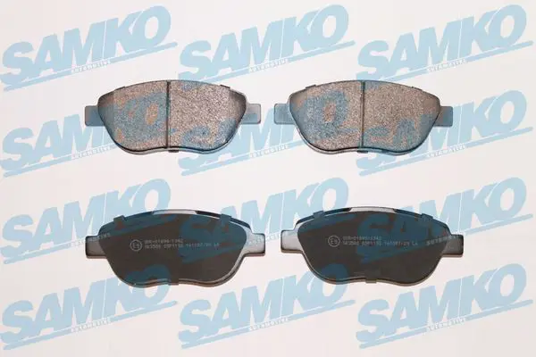 SAMKO 5SP1192 Комплект тормозных колодок,