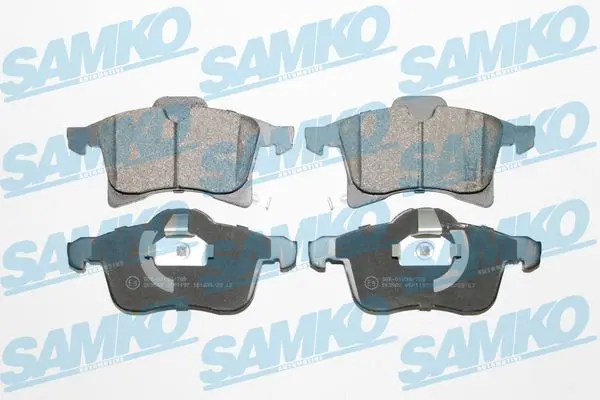 SAMKO 5SP1197 Комплект тормозных колодок,