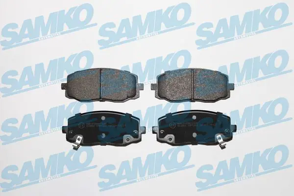 SAMKO 5SP1220 Комплект тормозных колодок,