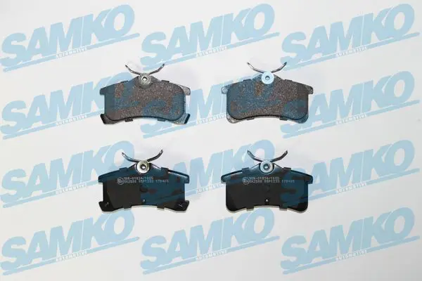 SAMKO 5SP1233 Комплект тормозных колодок,