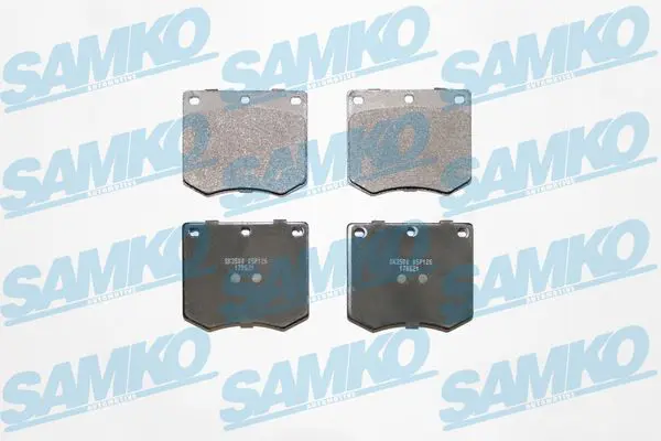 SAMKO 5SP126 Комплект тормозных колодок,