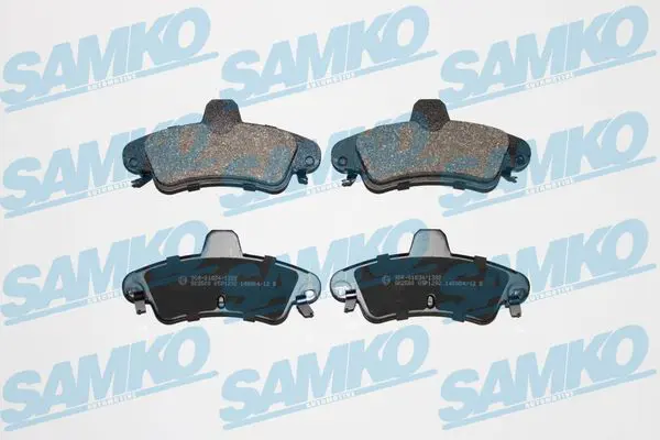 SAMKO 5SP1292 Комплект тормозных колодок,
