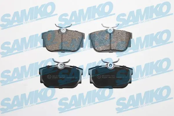 SAMKO 5SP1303 Комплект тормозных колодок,
