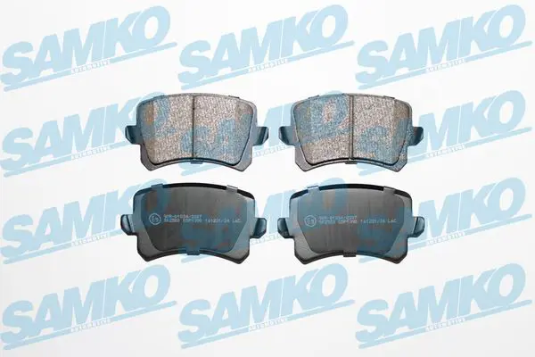 SAMKO 5SP1390 Brake Pad Set, disc brake