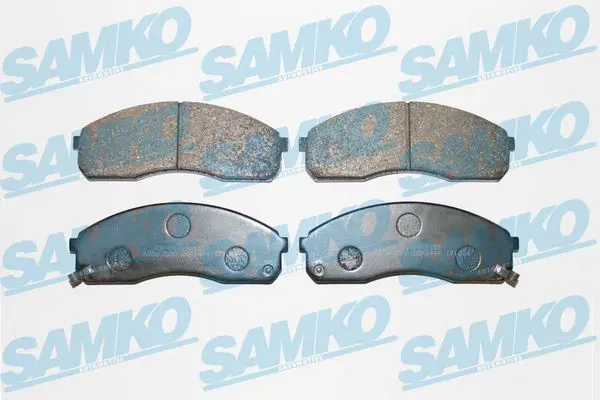 SAMKO 5SP1444 Комплект тормозных колодок,