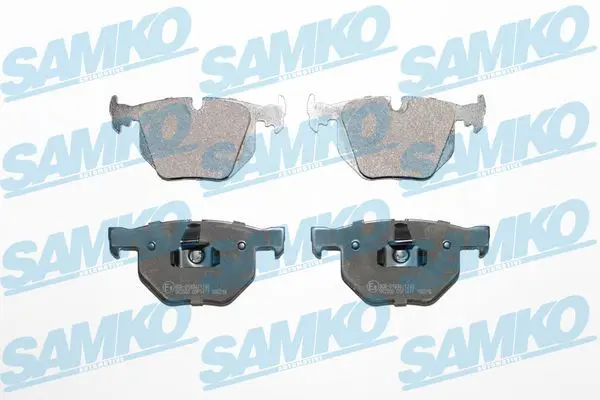 SAMKO 5SP1477 Комплект тормозных колодок,