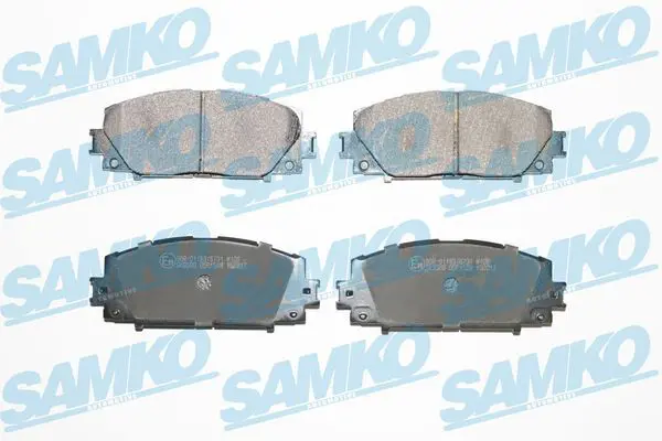 SAMKO 5SP1529 Комплект тормозных колодок,