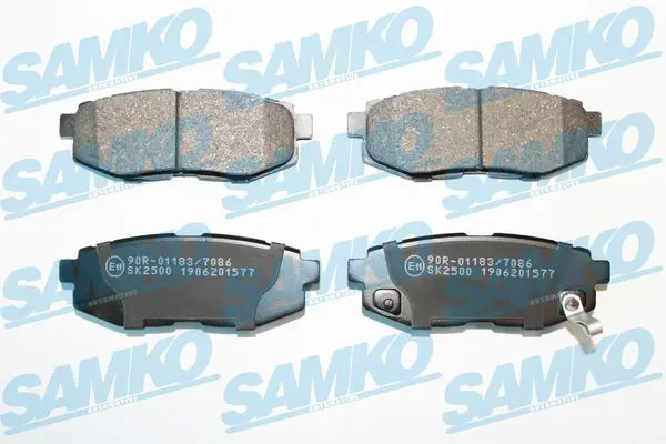 SAMKO 5SP1577 Brake Pad Set, disc brake
