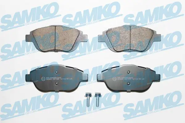 SAMKO 5SP1590 Комплект тормозных колодок,