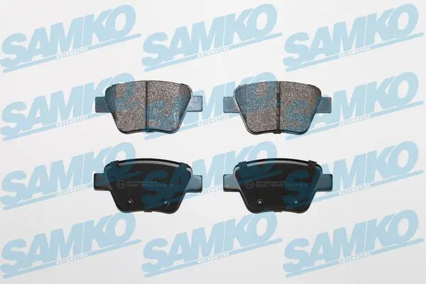 SAMKO 5SP1608 Комплект тормозных колодок,