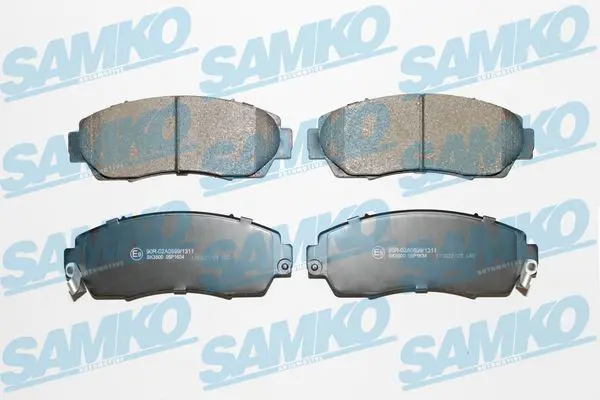 SAMKO 5SP1634 Комплект тормозных колодок,