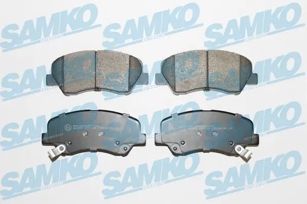 SAMKO 5SP1744 Комплект тормозных колодок,