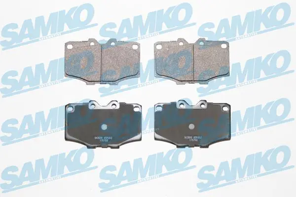 SAMKO 5SP202 Комплект тормозных колодок,