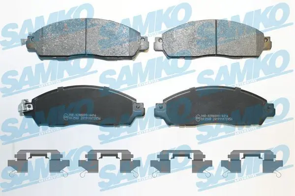 SAMKO 5SP2056K Brake Pad Set, disc brake