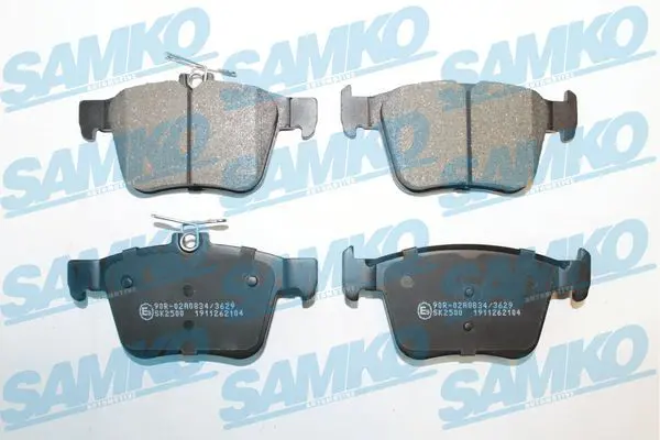 SAMKO 5SP2104 Комплект тормозных колодок,