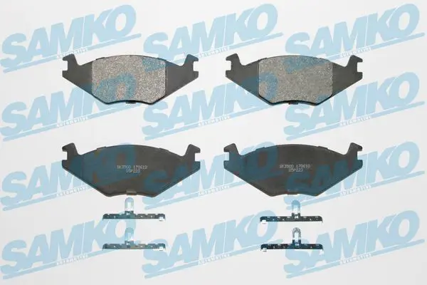 SAMKO 5SP223 Комплект тормозных колодок,
