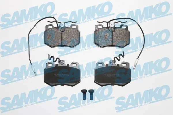 SAMKO 5SP272 Комплект тормозных колодок,
