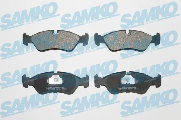 SAMKO 5SP304 Комплект тормозных колодок,