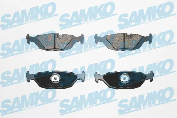 SAMKO 5SP306 Комплект тормозных колодок,
