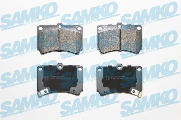 SAMKO 5SP366 Комплект тормозных колодок,