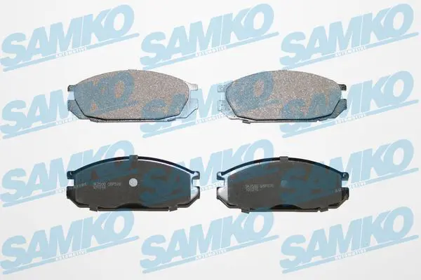 SAMKO 5SP376 Комплект тормозных колодок,