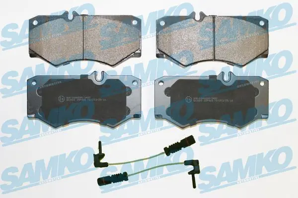 SAMKO 5SP408A Комплект тормозных колодок,