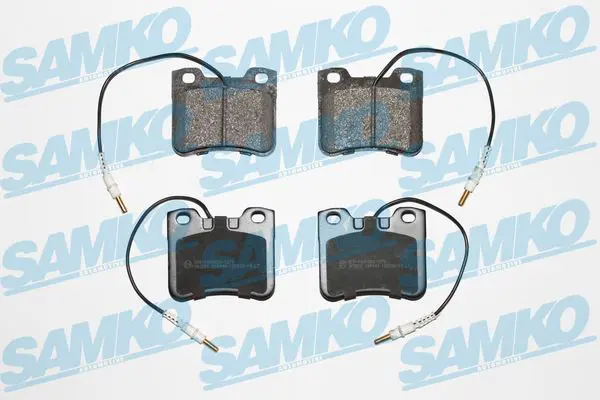 SAMKO 5SP444 Комплект тормозных колодок,