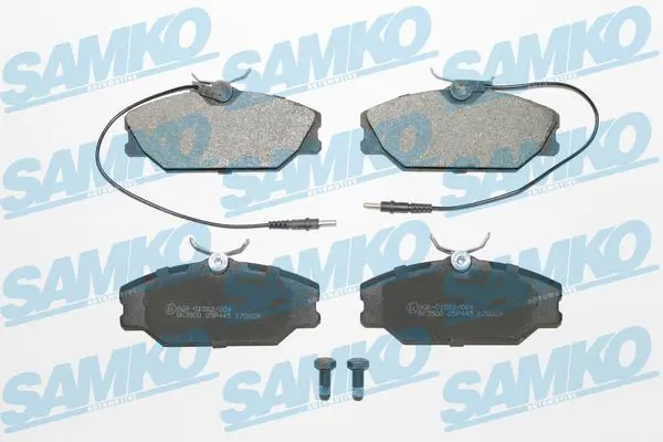 SAMKO 5SP445 Комплект тормозных колодок,
