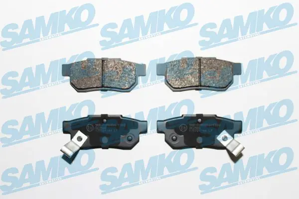 SAMKO 5SP507 Комплект тормозных колодок,
