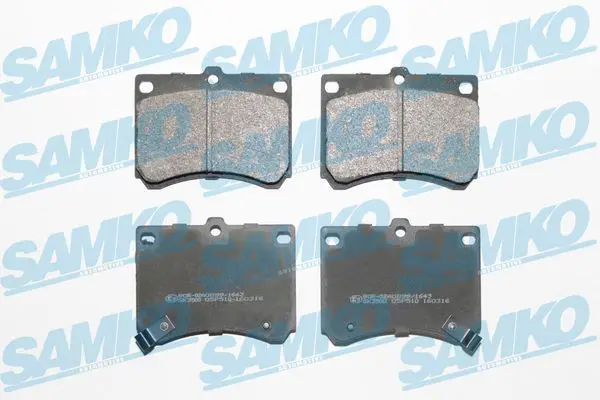 SAMKO 5SP510 Brake Pad Set, disc brake