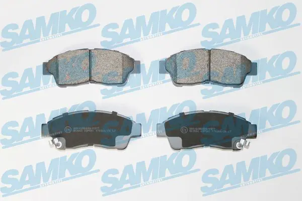 SAMKO 5SP561 Комплект тормозных колодок,