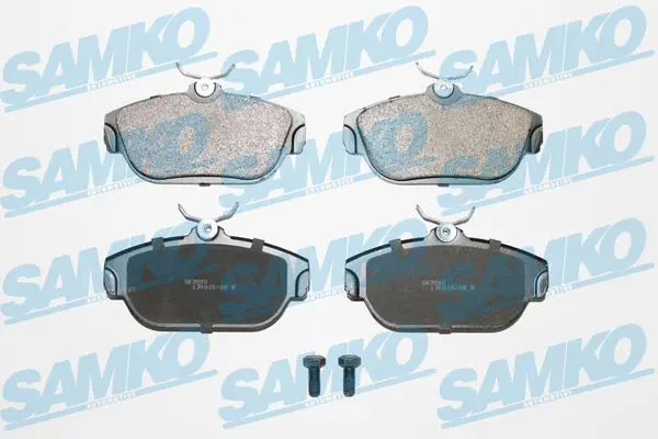 SAMKO 5SP601 Комплект тормозных колодок,