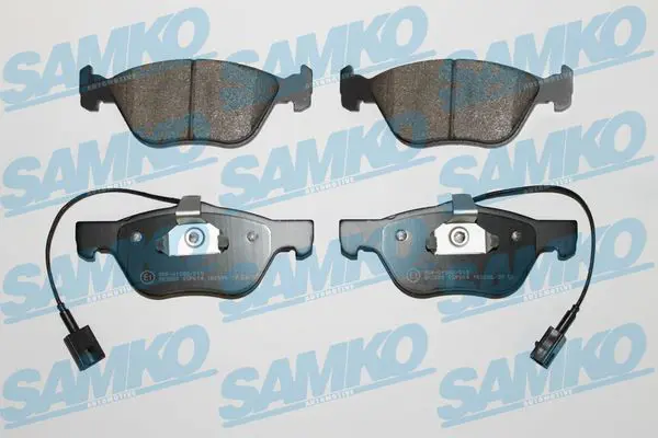 SAMKO 5SP614 Brake Pad Set, disc brake