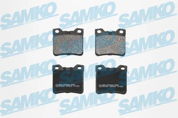 SAMKO 5SP622 Brake Pad Set, disc brake