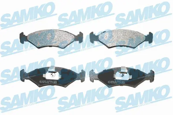 SAMKO 5SP628 Brake Pad Set, disc brake