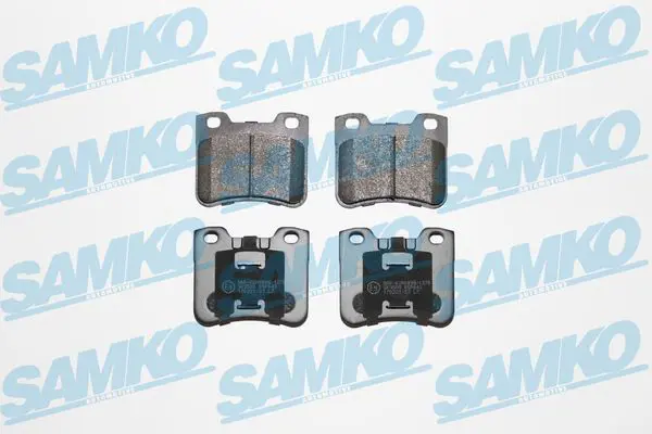 SAMKO 5SP643 Комплект тормозных колодок,