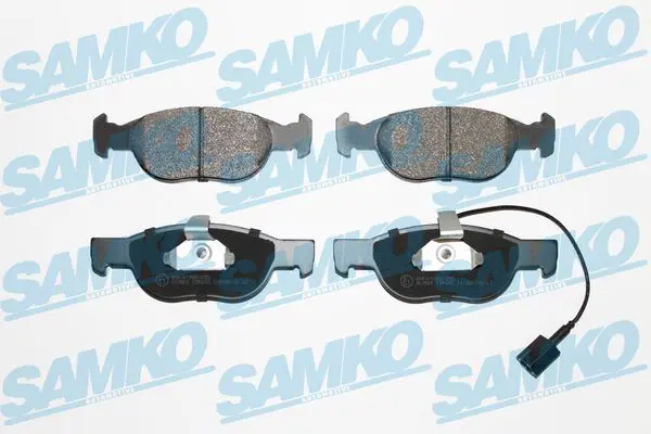 SAMKO 5SP652 Комплект тормозных колодок,