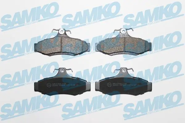 SAMKO 5SP694 Комплект тормозных колодок,